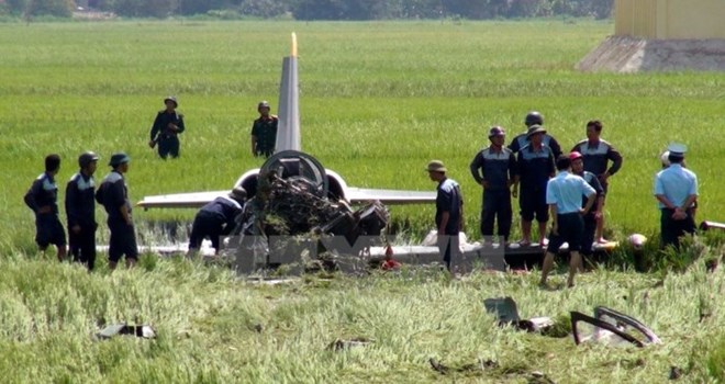 Vụ máy bay quân sự rơi tại Nghĩa Đàn: Hai phi công hy sinh