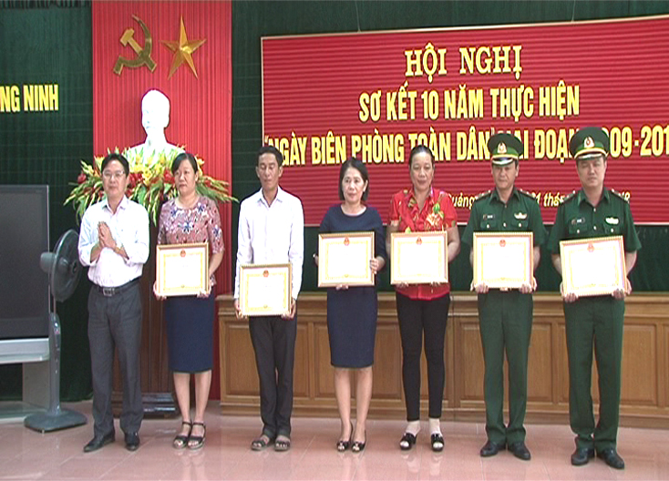 Quảng Ninh: Sơ kết 10 năm thực hiện "Ngày Biên phòng toàn dân"