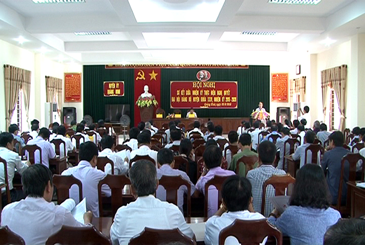 Quảng Ninh: Tích cực thực hiện nghị quyết đại hội Đảng các cấp