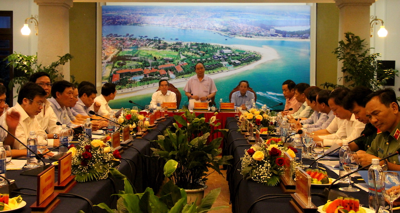 Thủ tướng Chính phủ thăm và làm việc tại Quảng Bình