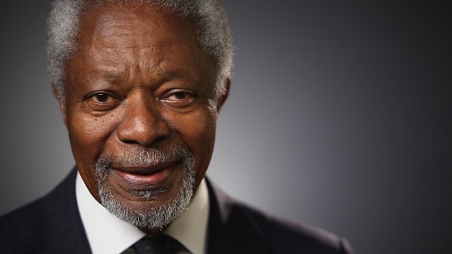 Cố Tổng thư ký Kofi Annan. (Nguồn: Graphic Online)