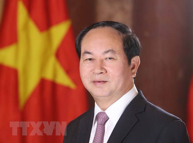 Chủ tịch nước Trần Đại Quang. (Ảnh: TTXVN)