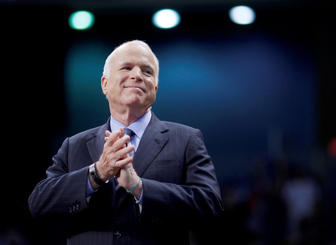 Thượng nghị sỹ John McCain. (Nguồn: Reuters)
