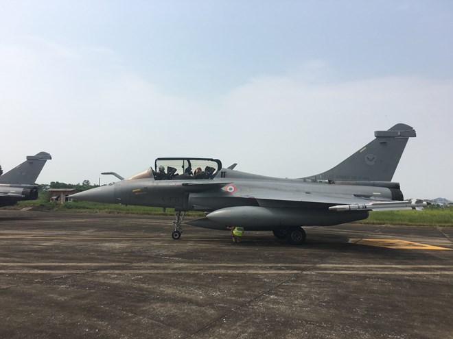 Rafale hiện là chiến đấu cơ chủ lực của Không quân Pháp, do tập đoàn Dassault Aviation sản xuất. (Ảnh: Đại sứ quán Pháp)