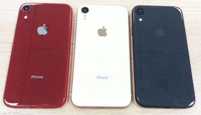 Rò rỉ iPhone 6,1inch sắp tới của Apple với màu sắc lạ mắt