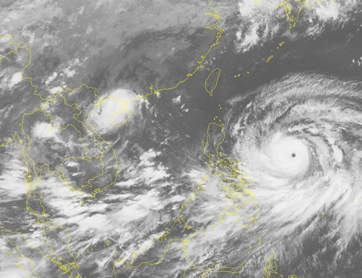 Hoàn lưu siêu bão Mangkhut gây mưa rất to trong ba ngày 17 đến 19-9