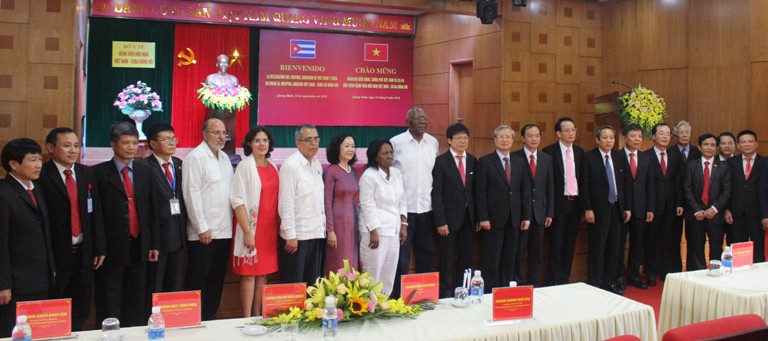 Đoàn công tác cấp cao hai nước Việt Nam-Cuba thăm và làm việc tại Quảng Bình