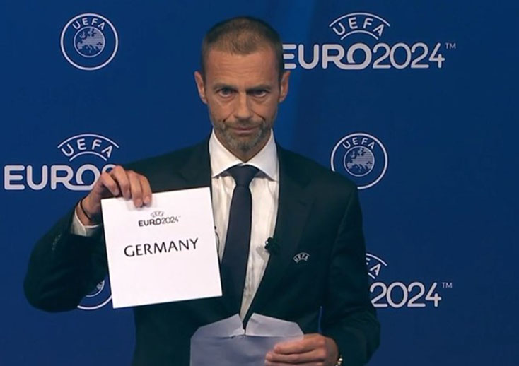 Đức chính thức giành quyền đăng cai vòng chung kết EURO 2024