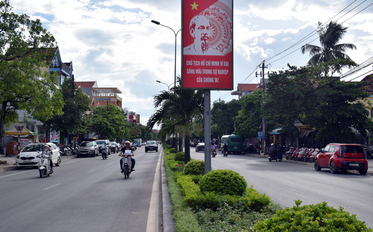 Một góc phường Đồng Phú hôm nay.