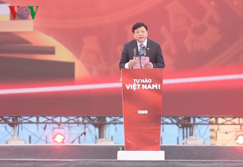  Ông Nguyễn Thế Kỷ - Tổng Giám đốc VOV phát biểu trong chương trình