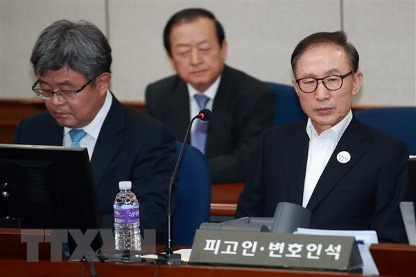 Cựu Tổng thống nước này Lee Myung-bak. (Nguồn: Yonhap/TTXVN)