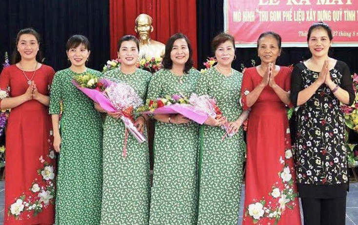 Hội Phụ nữ phường Quảng Long tổ chức lễ ra mắt mô hình 