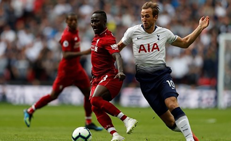 Liverpool (áo đỏ) giành chiến thắng trước Tottenham (Ảnh: Getty Images).