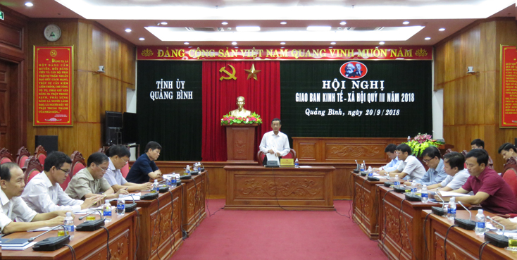 Đồng chí Trần Công Thuật, Phó Bí thư Thường trực Tỉnh ủy, Trưởng Đoàn đại biểu Quốc hội tỉnh kết luận hội nghị.