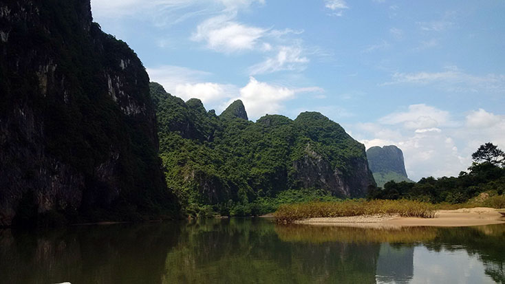 Cảnh đẹp như cổ tích của sông nước Đại Giang 