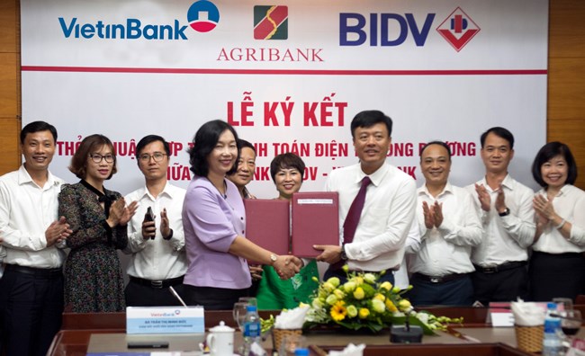 Ký kết thỏa thuận hợp tác giữa VietinBank và Agribank. (Nguồn: VietinBank)