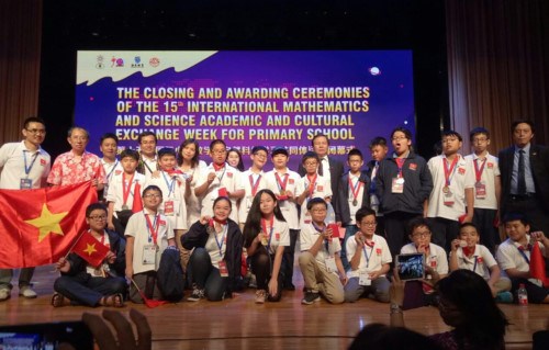 Toàn bộ học sinh Việt Nam đều giành huy chương tại IMSO 2018