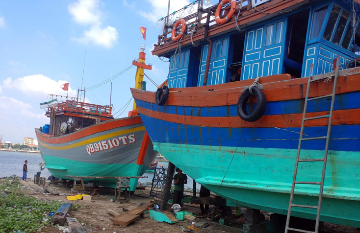 Về hoạt động của Công ty TNHH đóng và sửa chữa tàu thuyền Tùng Châu gây ô nhiễm: Phát hiện nhiều vi phạm