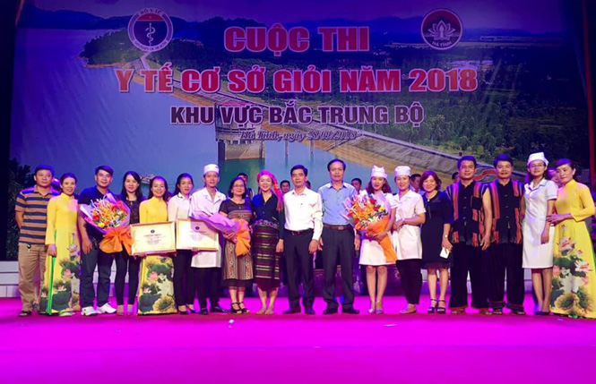 Quảng Bình đoạt giải ba cuộc thi "Y tế cơ sở giỏi năm 2018" khu vực Bắc Trung bộ
