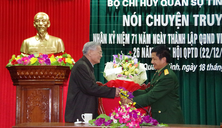 Trung tá Trần Sự và những đóng góp quan trọng cho LLVT tỉnh nhà
