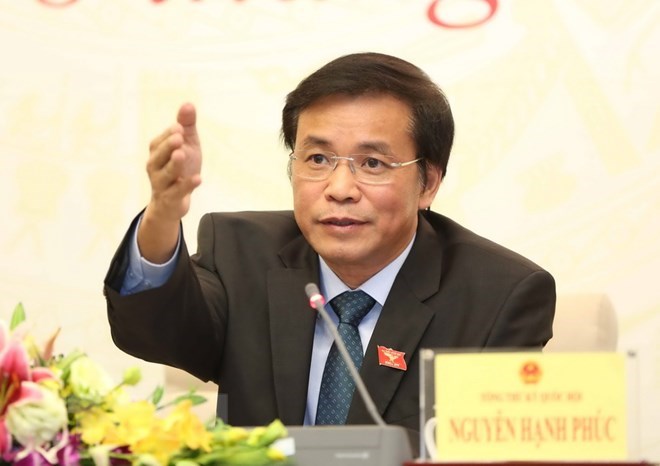 Tổng Thư ký Quốc hội, Chủ nhiệm Văn phòng Quốc hội Nguyễn Hạnh Phúc. (Nguồn: TTXVN)