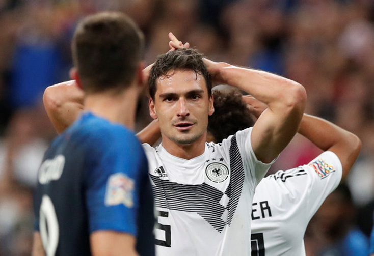 Tuyển Đức hứng chịu kết quả thi đấu tồi tệ nhất lịch sử - Ảnh: REUTERS