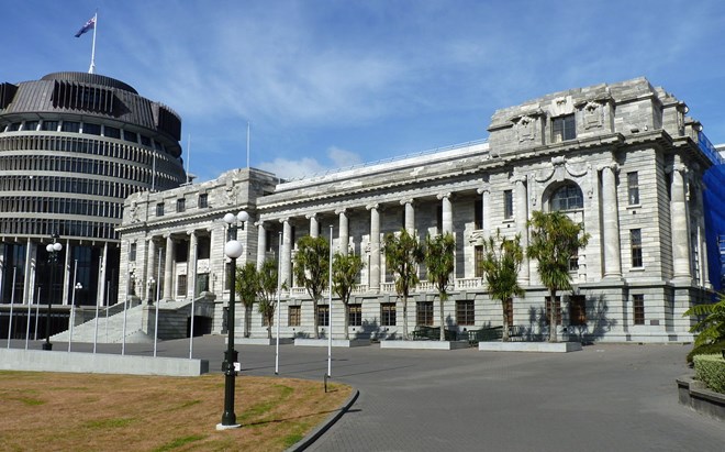 Tòa nhà Quốc hội New Zealand. (Nguồn: wikipedia.org)