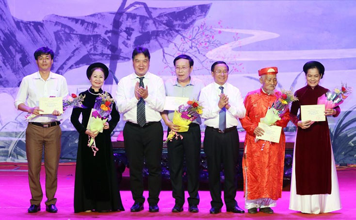 Quảng Bình giành giải A tập thể tại Liên hoan Ca trù toàn quốc năm 2018