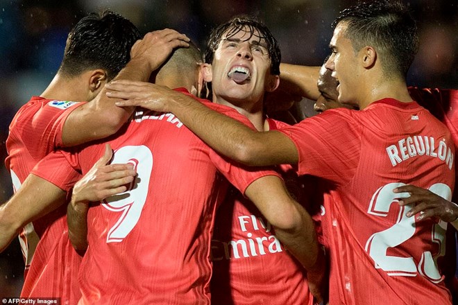  Real thắng trận đầu dưới thời Santiago Solari. (Nguồn: AFP/Getty Images)