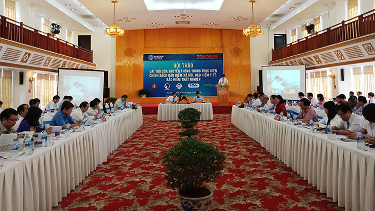 Hội thảo “Vai trò của truyền thông trong thực hiện chính sách BHXH, BHYT và BHTN” vừa được tổ chức tại Thừa Thiên-Huế. 