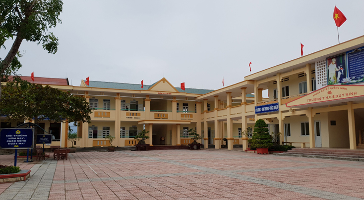 Trường THCS Duy Ninh đang chuẩn bị được công nhận đạt chuẩn quốc gia mức độ 2.