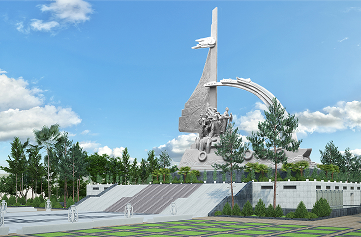 Chung tay xây dựng cụm tượng đài Giao thông vận tải phía Nam cầu Gianh