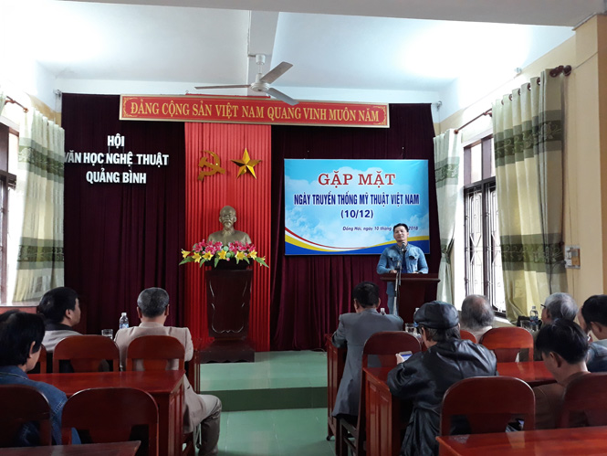 Gặp mặt hội viên nhân Ngày truyền thống Mỹ thuật Việt Nam