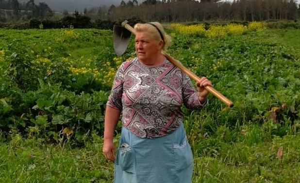 Nữ nông dân trồng khoai ở Tây Ban Nha nổi tiếng vì giống ông Trump