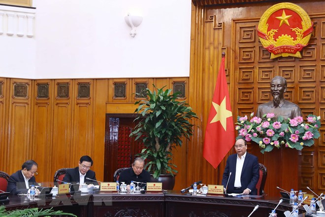 Thủ tướng chủ trì họp Tiểu Ban KT-XH chuẩn bị cho Đại hội Đảng