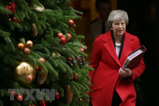 Thủ tướng Anh Theresa May. (Ảnh: AFP/TTXVN)