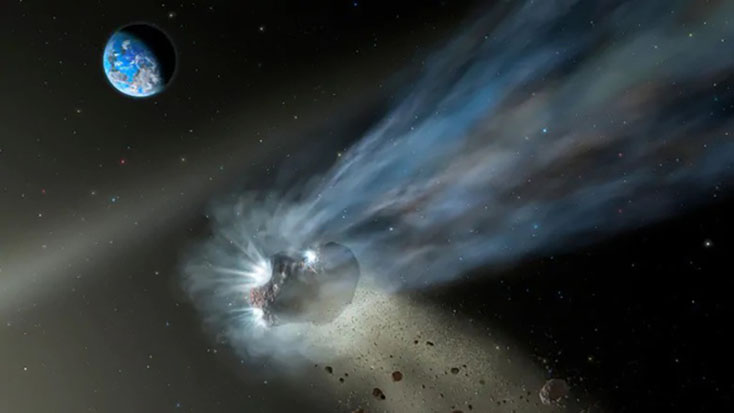 Sao chổi 46P/Wirtanen đang tiến gần đến Trái đất - Ảnh: NASA