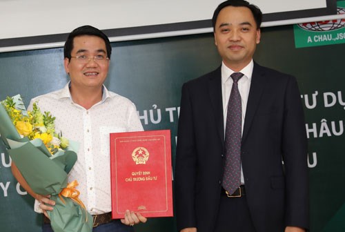  Giáo sư Vũ Hà Văn chia sẻ về Quỹ hỗ trợ nghiên cứu khoa học công nghệ ứng dụng. (Nguồn: CTV/Vietnam+)