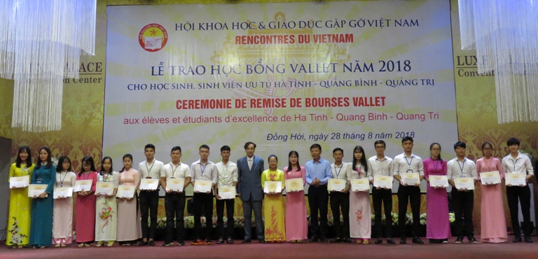 Học bổng Odol Vallet do Tổ chức “Gặp gỡ Việt Nam” tài trợ đã và đang phát huy hiệu quả tích cực tại tỉnh ta