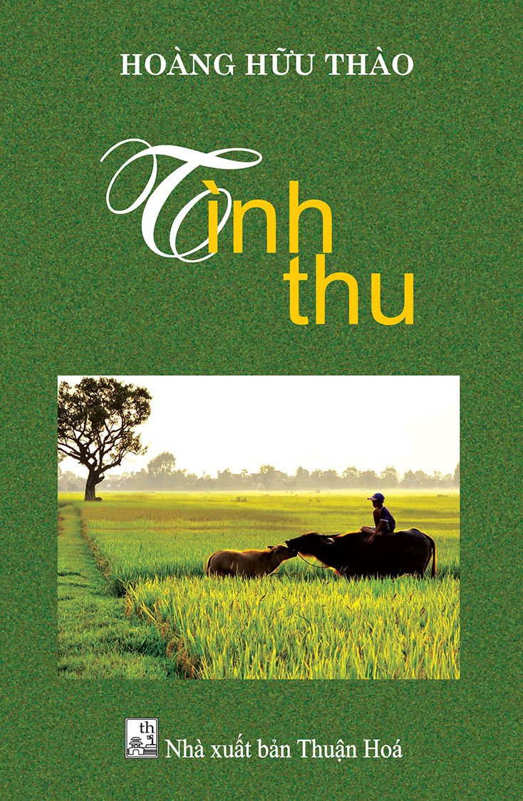 Trang bìa tập thơ Tình thu. 