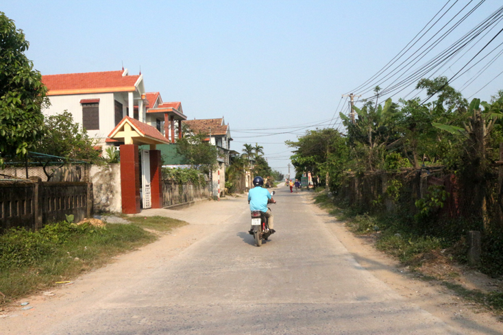 Xã Tân Ninh phấn đấu đạt chuẩn nông thôn mới trong năm 2019.