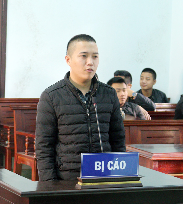  Bị cáo Vũ Thanh Long tại phiên tòa.