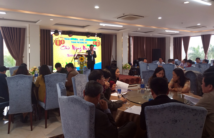 TP. Đồng Hới gặp mặt các cơ quan thông tấn báo chí nhân dịp đầu xuân Kỷ Hợi 2019