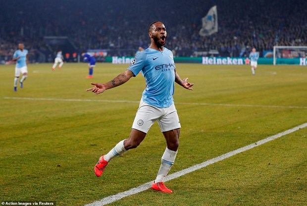 Raheem Sterling là người lập công cho Man City. (Nguồn: AFP/Getty Images)