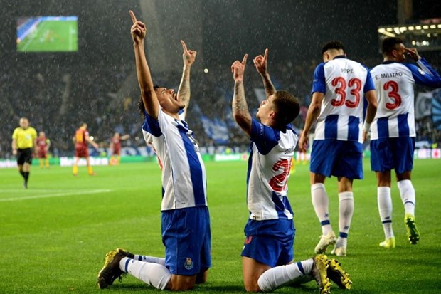 Thang kho tin truoc PSG, Manchester United hien ngang vao tu ket hinh anh 1Porto đánh bại Roma để giành vé vào tứ kết.