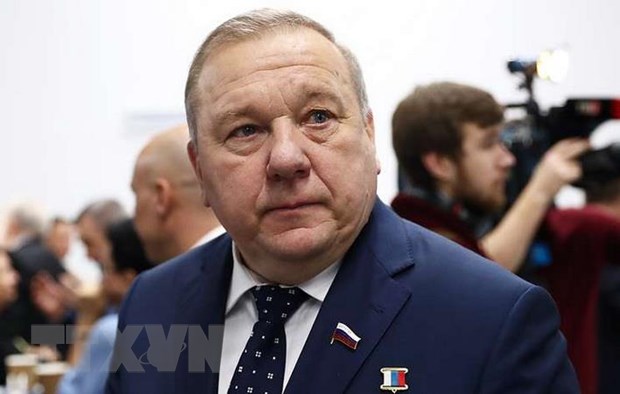 Chủ tịch Ủy ban Quốc phòng Duma Quốc gia Nga Vladimir Shamanov. (Nguồn: tass)