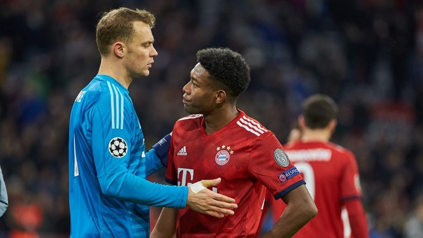   Bayern dừng cuộc chơi ở Champions League sau thất bại ngay trên sân nhà.