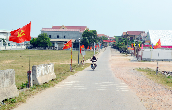 Diện mạo mới trên quê hương Đồng Trạch.