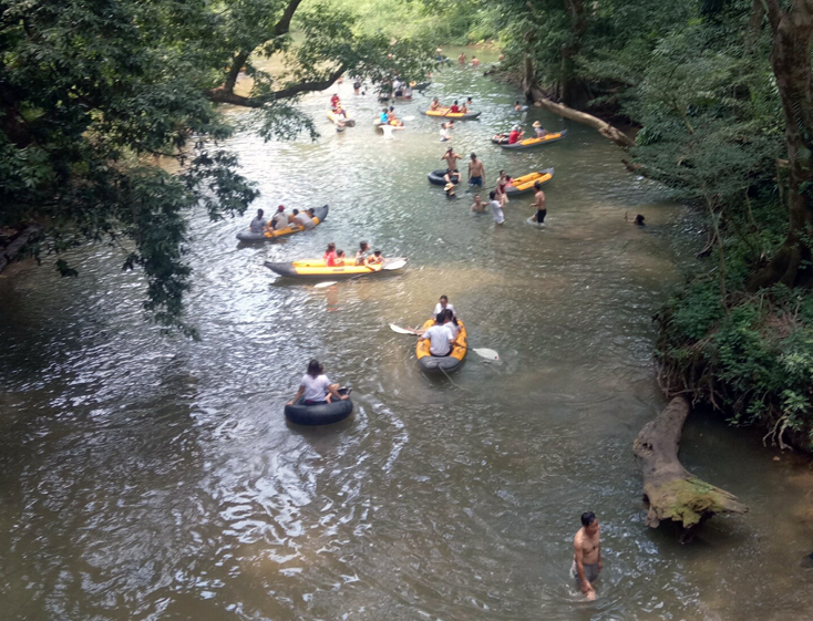 Rừng Gáo Ozo mới đưa vào khai thác nhưng đã thu hút nhiều du khách đến tham quan, trãi nghiệm.