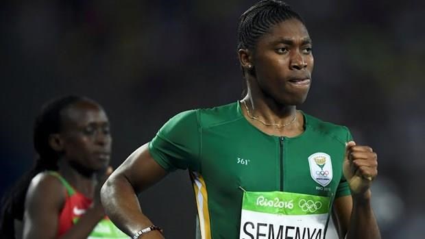  Nữ vận động viên Nam Phi Caster Semenya. (Nguồn: AFP)